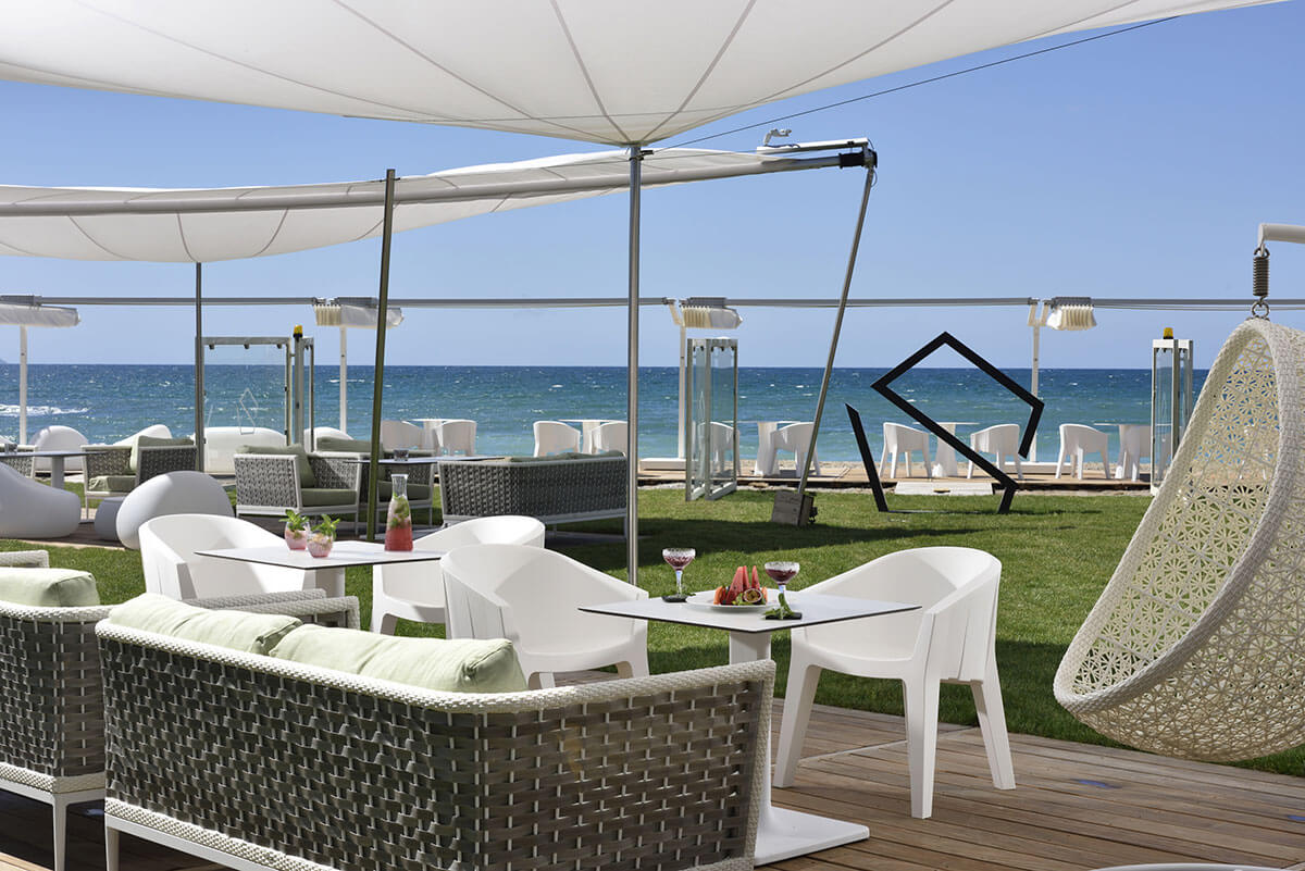 All Day Dining Service private beach club Tuscany | The Sense Resort